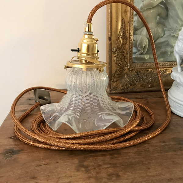 Lampe Tulipe Art Déco #5 - Brocante et Déco Chic