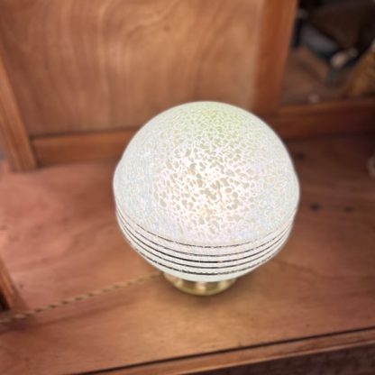 Lampe globe en verre de Clichy