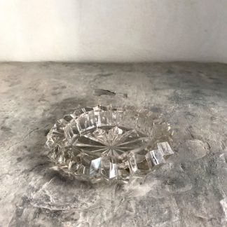 Ancien cendrier en cristal Val Saint Lambert