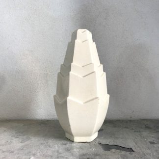 Vase craquelé Art Déco moderniste, Saint Clément