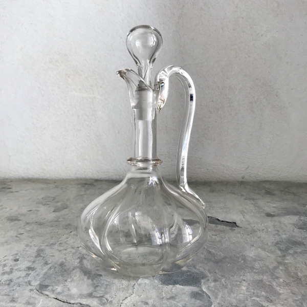 Ancienne carafe en verre - Brocante et Déco Chic