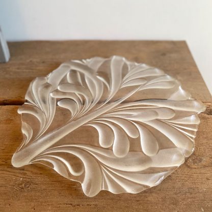 Dessous de plat verre dépoli Verrerie Maure Vieil