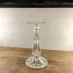 Grand bougeoir en cristal