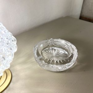 Cendrier en cristal vintage