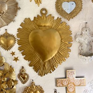 Ex-voto Cœur Durga or