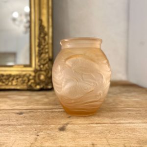 Vase Art Déco rose, Souchon Neuvesel